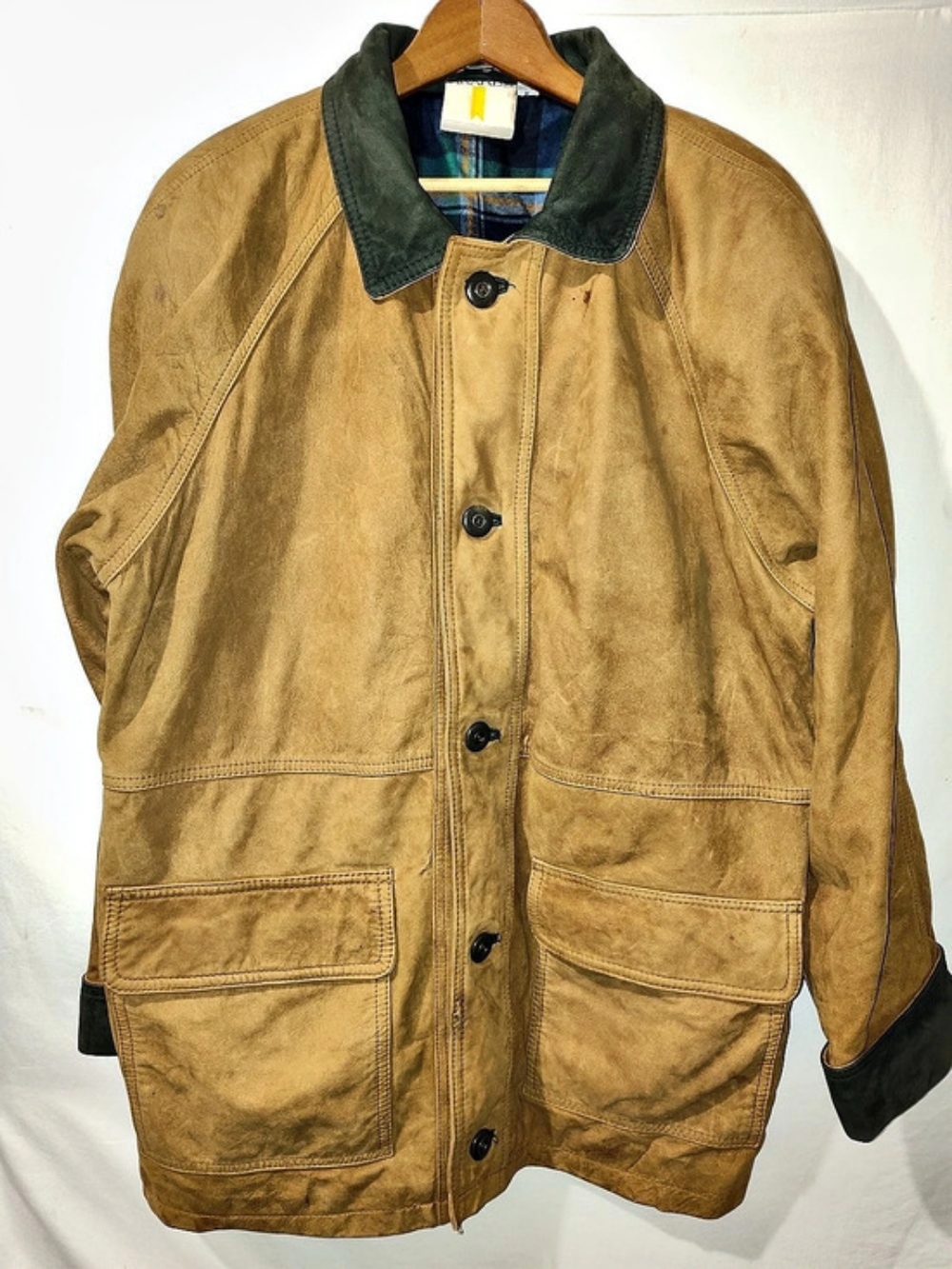 Merit Awards Men's Chore Suede Jacket